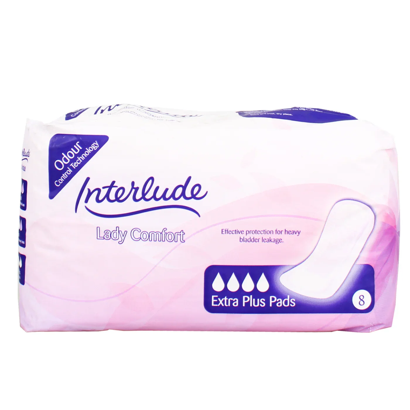 Buy Interlude Lady Comfort Extra Plus Pads - 8s - Premium Quality Toiletries Online - Product Image Buy Interlude Lady Comfort Extra Plus Pads - 8s - Premium Quality Toiletries Online - Product Image
